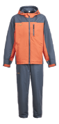 Костюм TAYGERR Циклон таслан (мембрана) серый/оранж 52-54 рост:170-176 Костюм TAYGERR Циклон таслан (мембрана) серый/оранж 52-54 рост:170-176