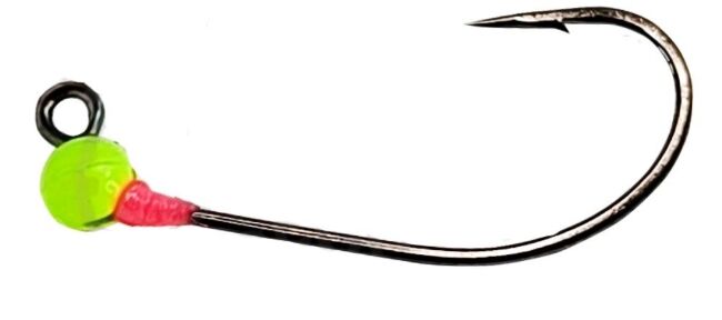 Джиг-головка вольфрам HIKO Round Magic крючок: MG-3 №6, 0.80гр, #Шартрез 3шт/уп Джиг-головка вольфрам HIKO Round Magic крючок: MG-3 №6, 0.80гр, #Шартрез 3шт/уп