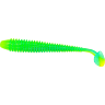 Виброхвост GROWS CULTURE Swing Impact 6.0" PAL#020 Chartreuse/Blue 4шт/уп