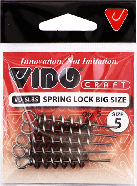 Спираль VIDO CRAFT Spring Lock Big Size №5, 5шт/уп