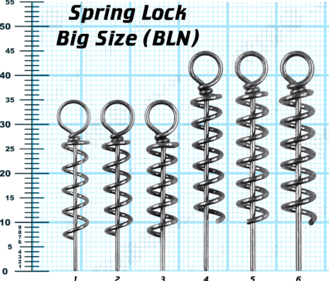 Спираль VIDO CRAFT Spring Lock Big Size №5, 5шт/уп