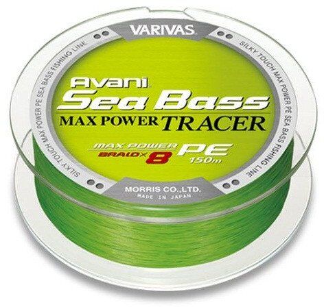 Плетёный шнур Varivas Avani Sea Bass Max Power Tracer #1.0 150м