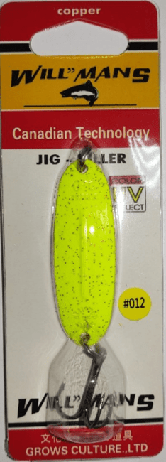 Блесна колеблющаяся GROWS CULTURE Will"mans Jig Killer 57мм 7гр #012 UV Блесна колеблющаяся GROWS CULTURE Will"mans Jig Killer 57мм 7гр #012 UV