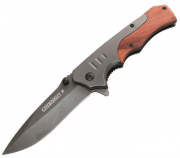 Нож туристический СЛЕДОПЫТ деревянная ручка клинок 100 мм, в чехле PF-PK-17 Нож туристический СЛЕДОПЫТ деревянная ручка клинок 100 мм, в чехле PF-PK-17