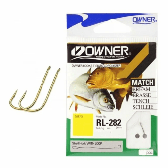 Крючок с поводком OWNER RL-282 №16 0.14мм 10шт/уп Крючок с поводком OWNER RL-282 №16 0.14мм 10шт/уп