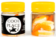 Силиконовая приманка COOL PLACE Maggot 1.6" Сыр #white/orange 10шт/уп Силиконовая приманка COOL PLACE Maggot 1.6" Сыр #white/orange 10шт/уп