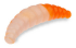 Силиконовая приманка COOL PLACE Maggot 1.6" Сыр #white/orange 10шт/уп