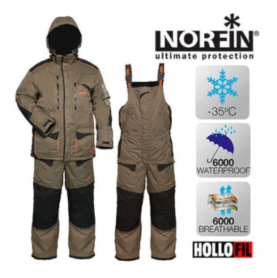 Костюм зимний Norfin "Diskovery" хаки 2XL