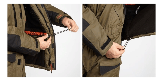 Костюм зимний Norfin "Diskovery" хаки 2XL