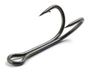 Крючок двойной SAIKYO KH-11045 №6 BN 1шт Крючок двойной SAIKYO KH-11045 №6 BN 1шт