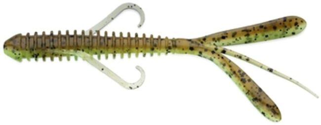 Силиконовая приманка KEITECH Hog Impact 4" #401 Green Pumpkin / Chart 10см 4.75гр 8шт/уп Силиконовая приманка KEITECH Hog Impact 4" #401 Green Pumpkin / Chart 10см 4.75гр 8шт/уп