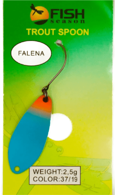 Блесна колеблющаяся FISH SEASONS Falena 2.5гр #19 Блесна колеблющаяся FISH SEASONS Falena 2.5гр #19