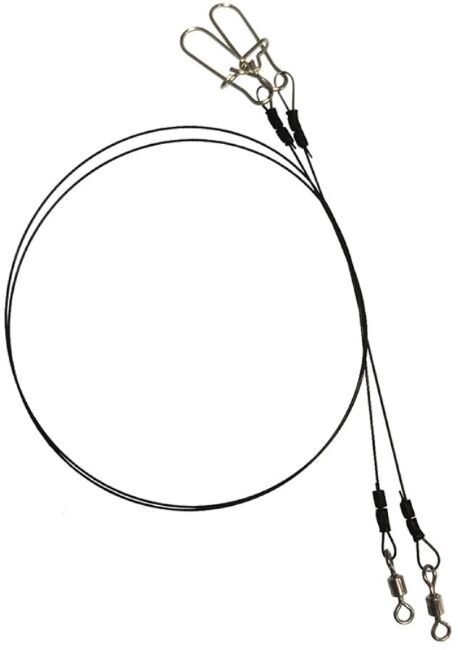 Поводки ZUB Titan Mono 5,4кг/ 20см (упак. 2 шт)