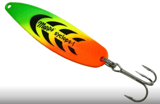 Блесна колеблющаяся MEPPS Syclops TIGER №1 12гр Блесна колеблющаяся MEPPS Syclops TIGER №1 12гр