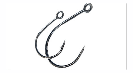 Крючок OWNER 51576-5/0 S-61 колечко черн.хром кован 5шт/уп Крючок OWNER 51576-5/0 S-61 колечко черн.хром кован 5шт/уп