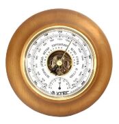Барометр комнатный стрелочный настенный с термометром Øшкалы 127мм БТКСН-18