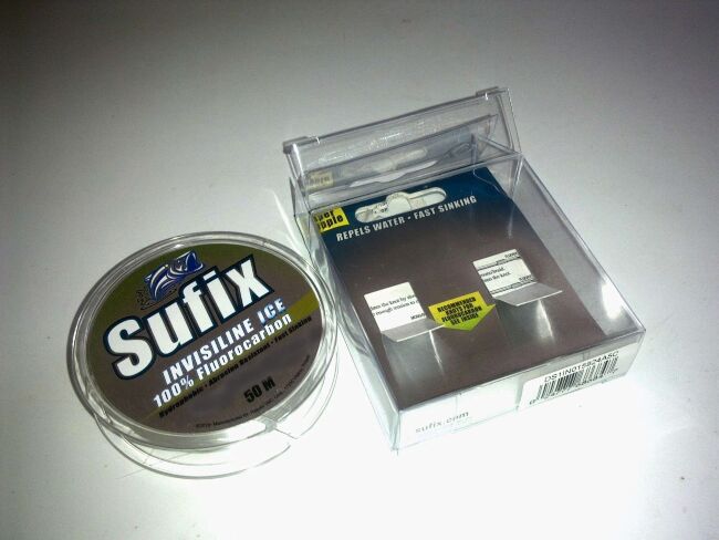 Флюорокарбон SUFIX Invisiline Ice Fluorocarbon 50м 0.16мм 2кг Флюорокарбон SUFIX Invisiline Ice Fluorocarbon 50м 0.16мм 2кг