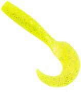 Твистер ALLVEGA Flutter Tail Grub 8см 3.6гр 7шт/уп #001 chartreuse Твистер ALLVEGA Flutter Tail Grub 8см 3.6гр 7шт/уп #001 chartreuse