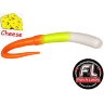 Силиконовая приманка FRESH LURES FlipWorm 3.1”/77мм Сыр #411 10шт/уп