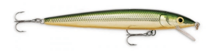 Воблер RAPALA Floating Husky Jerk суспендер 8см 6гр 1.2-1.8м HJ08-TSD