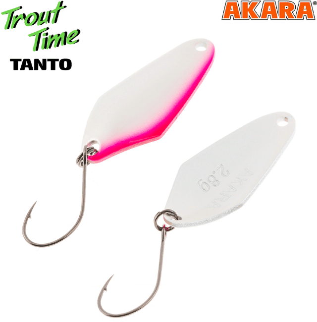 Блесна колеблющаяся AKARA Trout Time Tanto 30мм 2.2гр #19