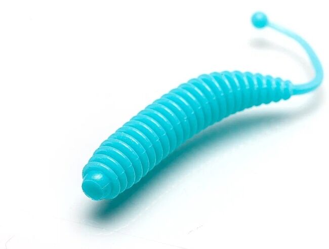 TFT Приманка силиконовая 77 мм. WORMS Цвет: W-04 Голубой , Аромат: Сыр, 8 шт. TFT Приманка силиконовая 77 мм. WORMS Цвет: W-04 Голубой , Аромат: Сыр, 8 шт.