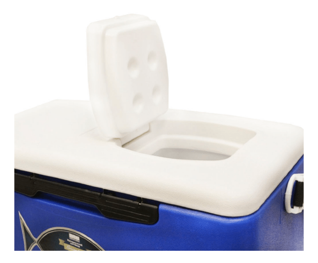 Контейнер изотермический Camping World Fisherman 26 л с люком и лотком, до 48 часов