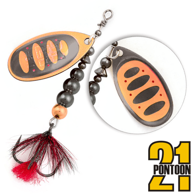 Блесена вращающаяся PONTOON21 Ball Concept #4.0 11.4гр B03-004