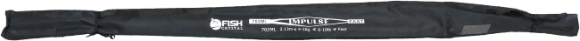 Удилище спиннинговое "IMPULSE" FISH CRYSTAL , полая верш, длина 2.13 м, тест 4-16 г