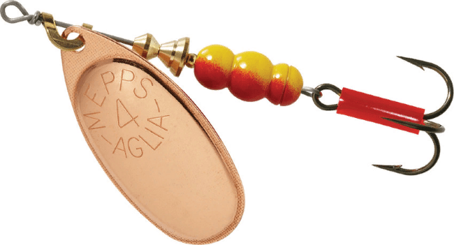 Блесна вращающаяся MEPPS Aglia CU (медь) №4 9гр Блесна вращающаяся MEPPS Aglia CU (медь) №4 9гр