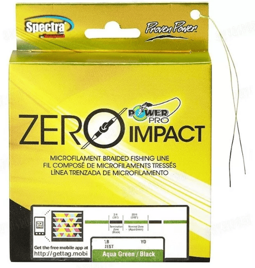 Плетёный шнур POWER PRO Zero Impact Aqua Green 135м 0.36мм 30кг зеленый Плетёный шнур POWER PRO Zero Impact Aqua Green 135м 0.36мм 30кг зеленый