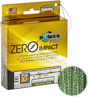 Плетёный шнур POWER PRO Zero Impact Aqua Green 135м 0.36мм 30кг зеленый Плетёный шнур POWER PRO Zero Impact Aqua Green 135м 0.36мм 30кг зеленый