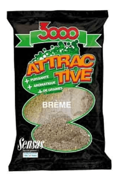 Прикормка Sensas 3000 ATTRACTIVE Bremes 1кг Прикормка Sensas 3000 ATTRACTIVE Bremes 1кг