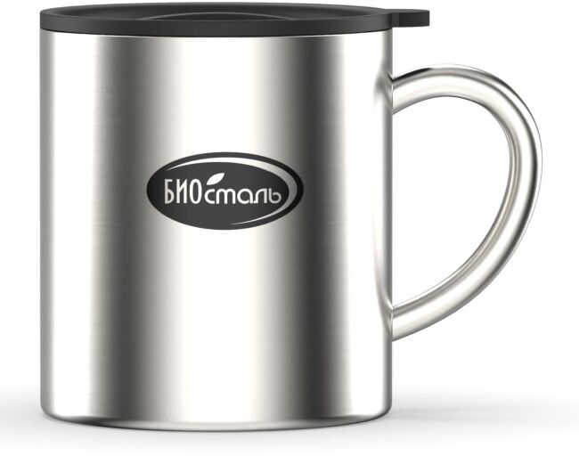 Термокружка BIOSTAL с металлической ручкой 0.45л NM-450C Термокружка BIOSTAL с металлической ручкой 0.45л NM-450C