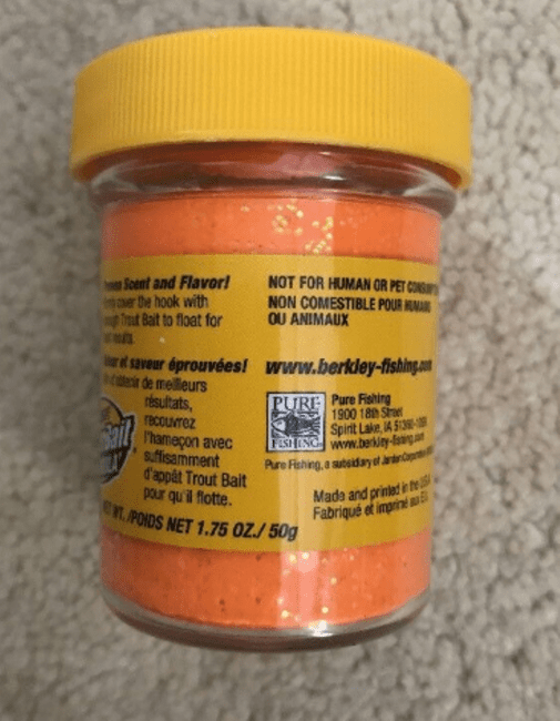 Паста форелевая Berkley Powerbait Extra Scent Glitter Trout Bait (50г) Flue Orange 1004942 Паста форелевая Berkley Powerbait Extra Scent Glitter Trout Bait (50г) Flue Orange 1004942