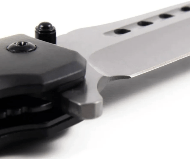 Нож туристический СЛЕДОПЫТ прорезиненная ручка клинок 100 мм в чехле PF-PK-11