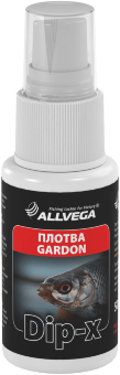 Ароматизатор-спрей ALLVEGA Dip-X Gardon 50мл (ПЛОТВА) Ароматизатор-спрей ALLVEGA Dip-X Gardon 50мл (ПЛОТВА)