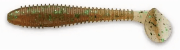 Виброхвост KEITECH Swing Impact FAT 3.8" EA#02 Peach Green FLK 9.7см 8.5гр 6шт/уп