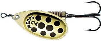 Блесна вращающаяся MEPPS Aglia Decore OR/NR (золото/черн) №3 6,5г