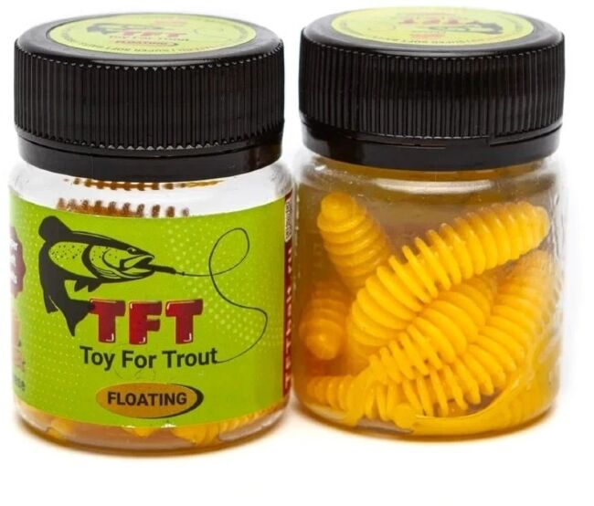 TFT Приманка силиконовая 77 мм. WORMS Цвет: W-05 Желтый , Аромат: Сыр, 8 шт. TFT Приманка силиконовая 77 мм. WORMS Цвет: W-05 Желтый , Аромат: Сыр, 8 шт.