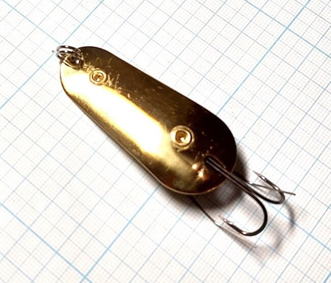 Блесна колеблющаяся Нижегородская блесна Шторлинг 17гр #золото (незацепляйка)