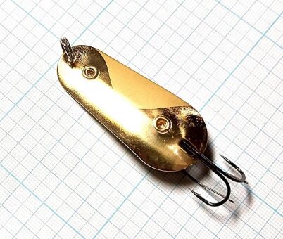 Блесна колеблющаяся Нижегородская блесна Шторлинг 17гр #золото (незацепляйка) Блесна колеблющаяся Нижегородская блесна Шторлинг 17гр #золото (незацепляйка)
