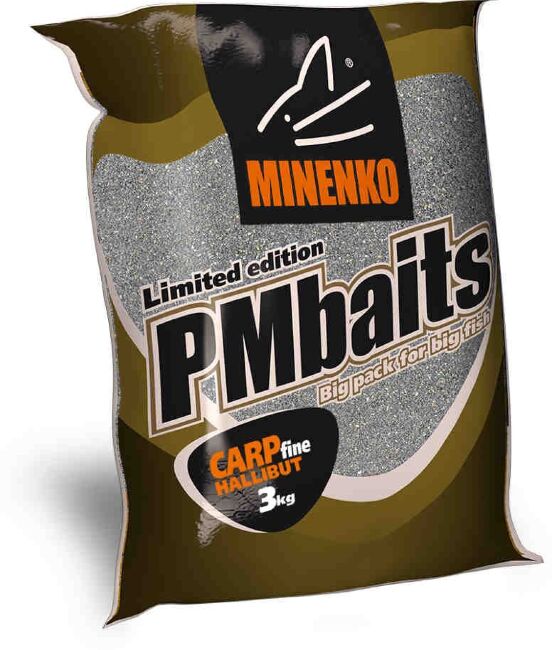 Прикормка MINENKO PM Baits Carp Fine Halibut (палтус) 3кг Прикормка MINENKO PM Baits Carp Fine Halibut (палтус) 3кг
