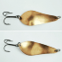 Блесна колеблющаяся РУССКАЯ ПРИМАНКА Атом 7см 8гр #латунь матовая Блесна колеблющаяся РУССКАЯ ПРИМАНКА Атом 7см 8гр #латунь матовая