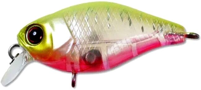 Воблер GROWS CULTURE Chubby 38мм 4гр 0.3-1.0м # CLEAR CHARTEUSE TIGER