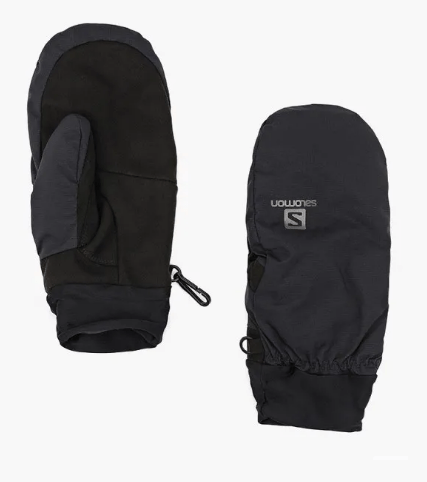 Варежки полиэстр/фольга черн/хаки Варежки полиэстр/фольга черн/хаки