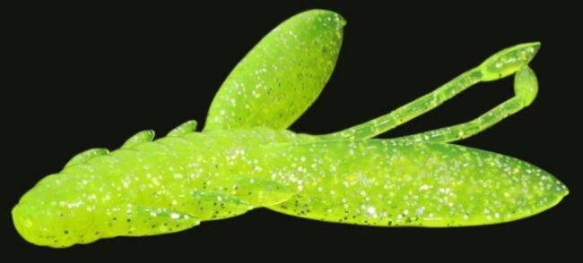 Рачок ALLVEGA Tiny Craw 8.5см 4.6гр 5шт/уп #001 chartreuse