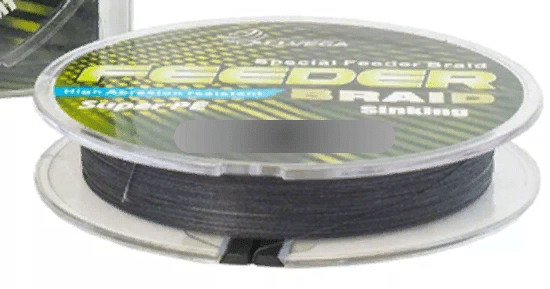 Плетёный шнур ALLVEGA Feeder Braid 150м 0.08мм 4.93кг темно-серый Плетёный шнур ALLVEGA Feeder Braid 150м 0.08мм 4.93кг темно-серый
