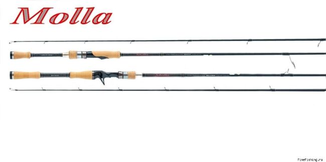 Спиннинг PALMS Molla 1,98м 0,8-5гр ExFast Wide Shakin' MSGS-66UL2XF