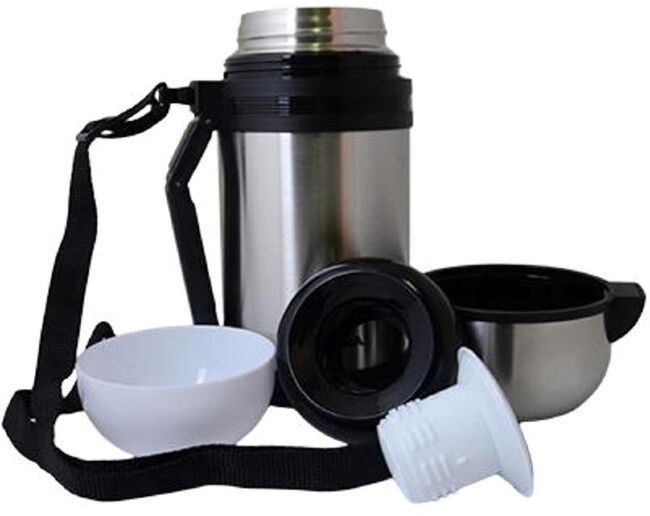 Термос АРКТИКА 201-1800 с широким горлом 1.8л стальной